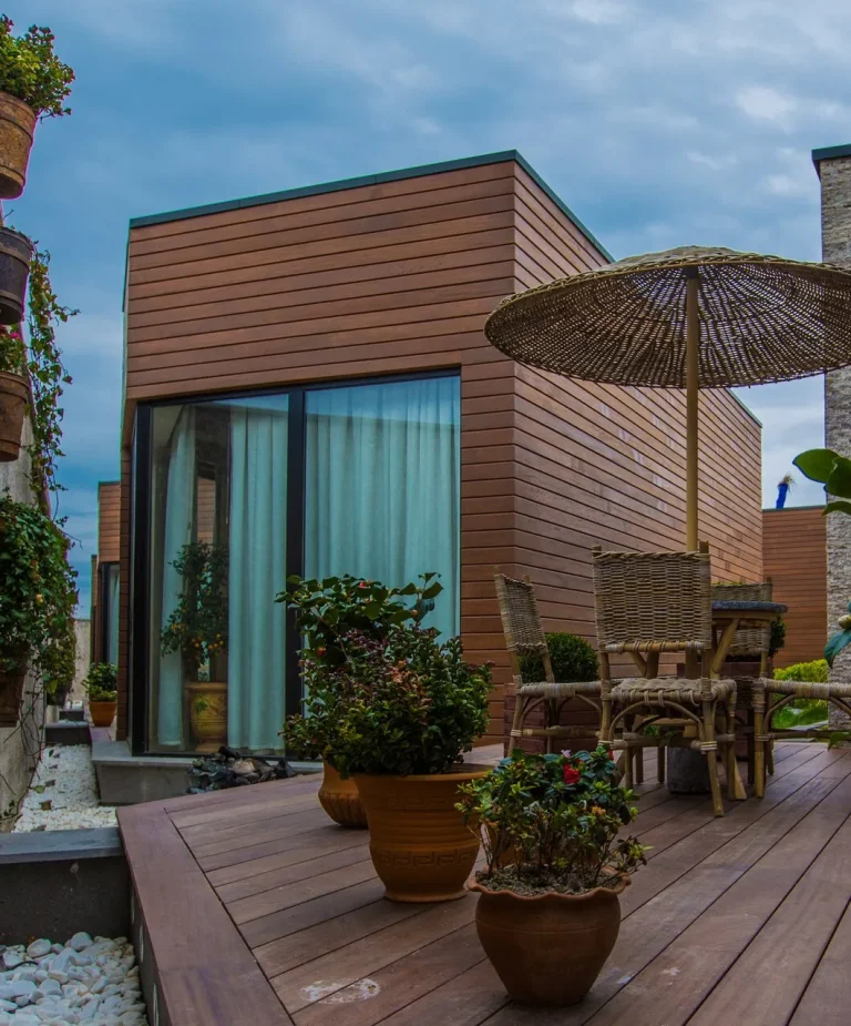 Belle maison en conteneur