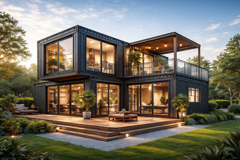Maison moderne en conteneur-AZ Créateur