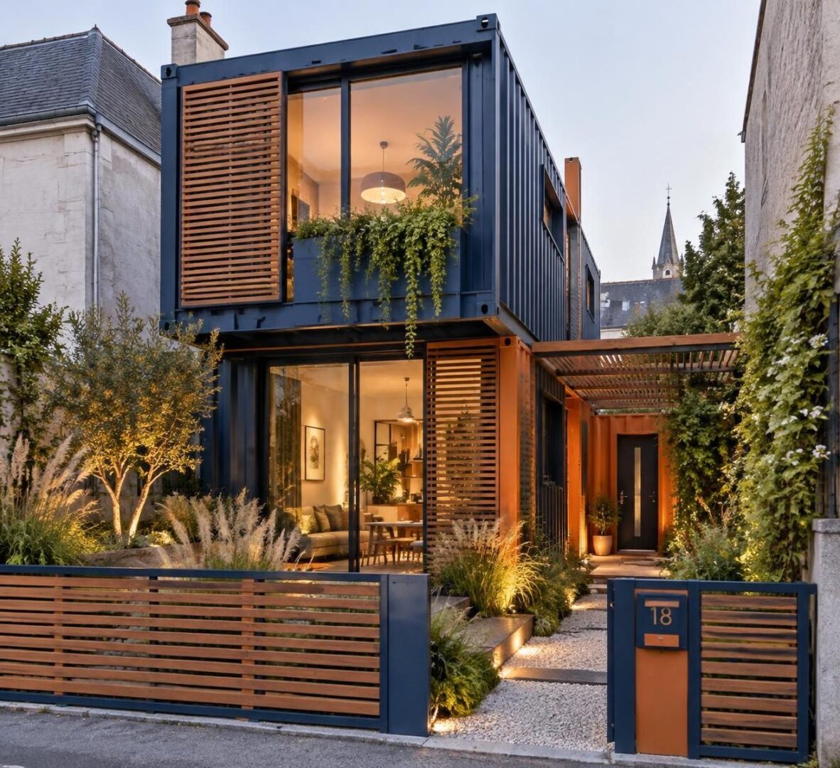 Maison conteneur en zone urbaine : comment gérer voisinage, vis-à-vis et intégration architecturale 1 découvrez comment intégrer une maison conteneur en ville : règles d’urbanisme, gestion du vis-à-vis, relations de voisinage et harmonie architecturale.