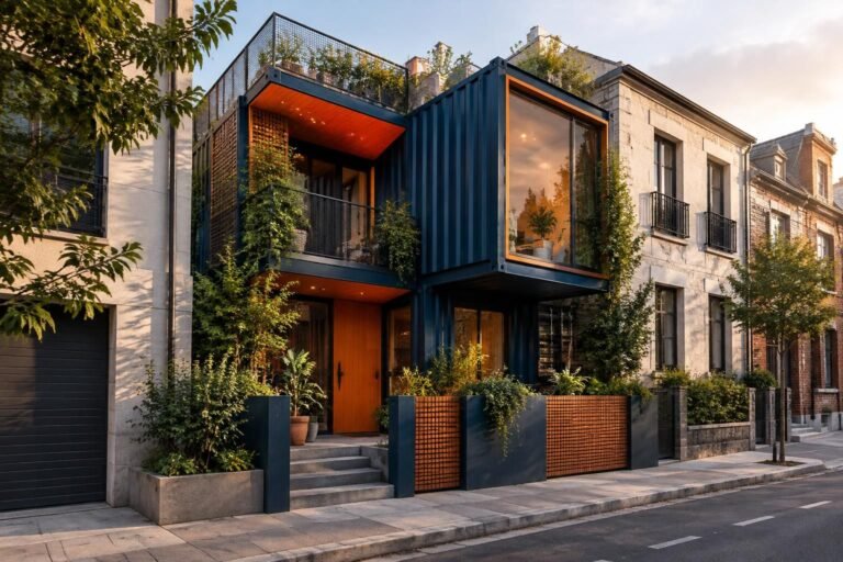 découvrez comment intégrer une maison conteneur en zone urbaine, préserver votre intimité face au vis-à-vis et entretenir de bonnes relations avec le voisinage.